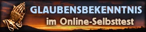Glaubensbekenntnis im Online-Selbsttest